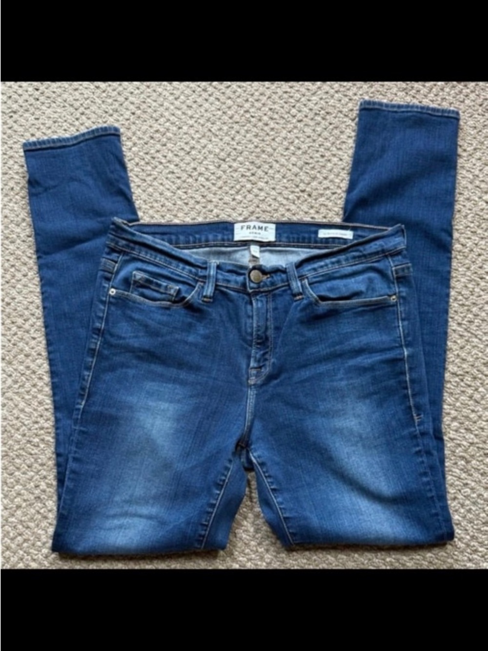 Frame Denim Women's Indigo Skinny Jeans